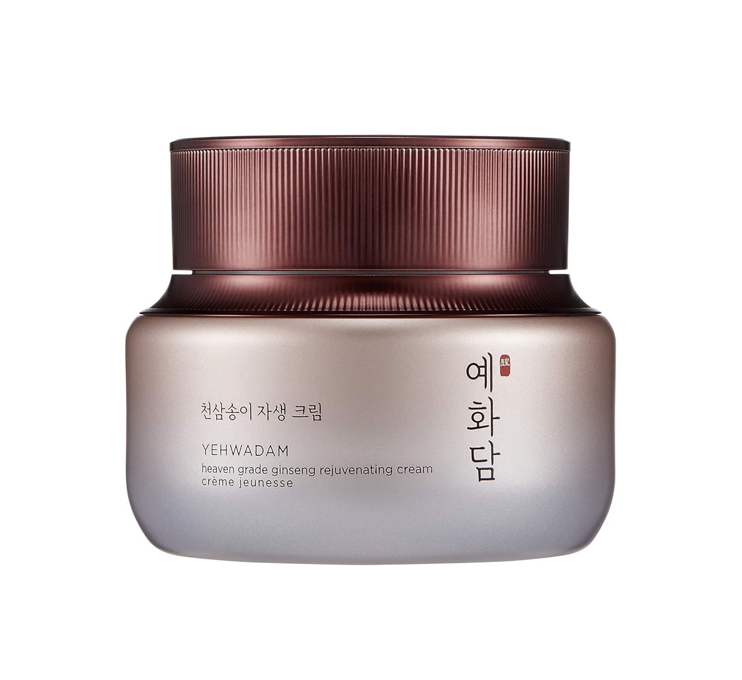 The Face Shop Yehwadam Heaven Grade Ginseng Rejuvenating Cream | Gentle & Low-Irritant Formula for Instant Face Anti-Aging Effects | Naturally Derived for Eye Skin Brightness, 1.69 Fl Oz